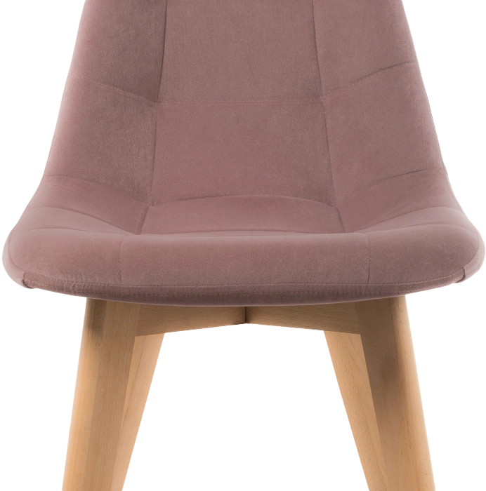 Стул Filip, light purple / wood