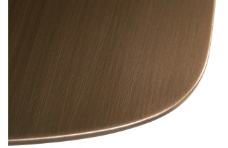 Журнальный стол Island, 84x69x45, мрамор, МДФ, белый мрамор / бронза / бронза