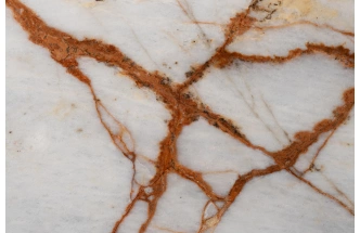 Журнальный стол Island, 84x69x45, мрамор, МДФ, белый мрамор / бронза / бронза