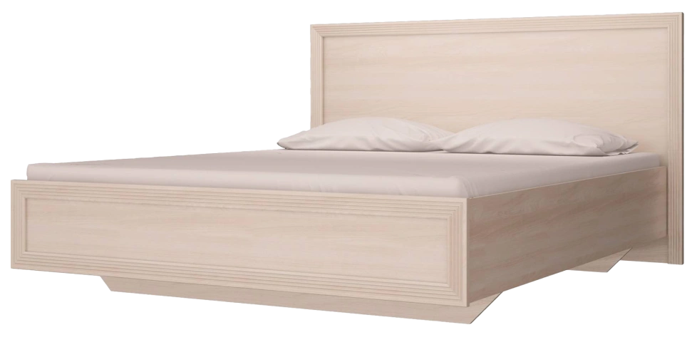 Кровать Орион Ясень шимо светлый/Лён