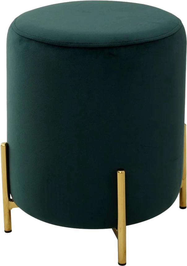 Пуф Rice, Bluvel-78 green / gold