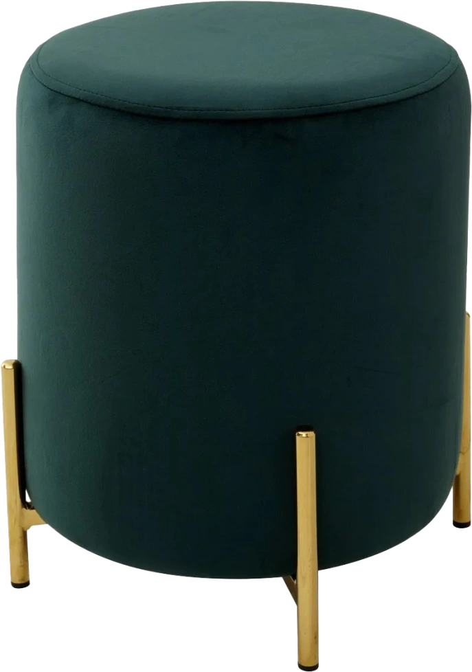 Пуф Rice, Bluvel-78 green / gold