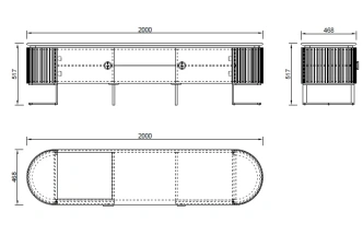 Тумба под TV Luciano
