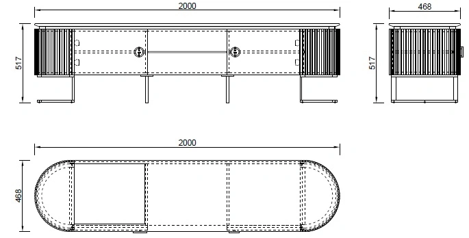 Тумба под TV Luciano