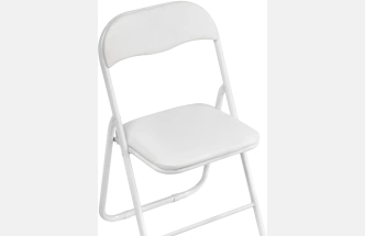 Стул Fold 1, складной, white / white