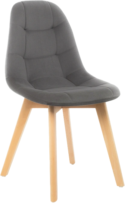 Стул Filip, dark gray / wood