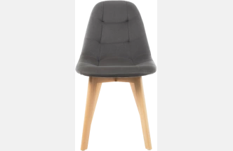Стул Filip, dark gray / wood