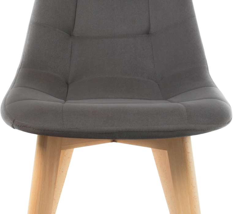 Стул Filip, dark gray / wood