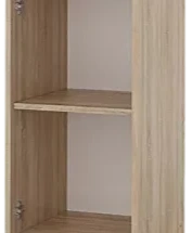 Шкаф Мика, Дуб сонома/Белый