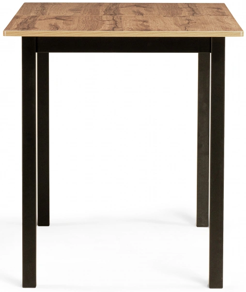 Кухонный раздвижной стол Аркон, 110(130)х68х75, дуб вотан / черный