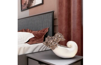 Тумба прикроватная Нора, с ящиком, Графит