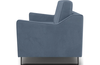 Диван прямой Даллас, модель 050, Alliance 797 (графитовый)