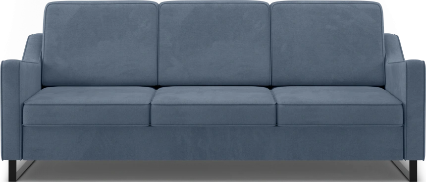 Диван прямой Даллас, модель 050, Alliance 797 (графитовый)