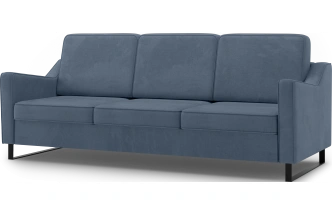 Диван прямой Даллас, модель 050, Alliance 797 (графитовый)