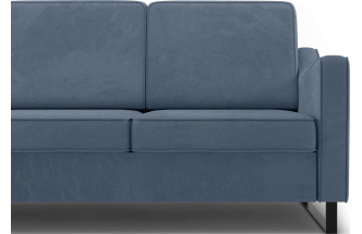 Диван прямой Даллас, модель 050, Alliance 797 (графитовый)