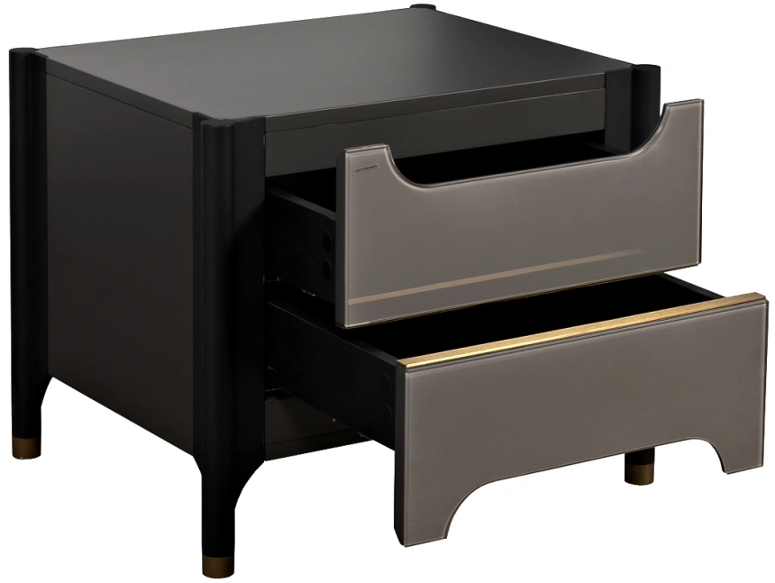 Тумба прикроватная Grimaldi, с ящиками