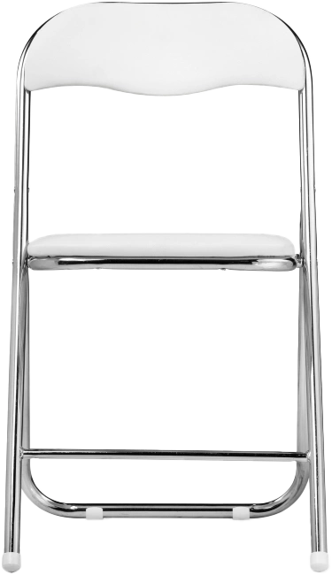 Стул Fold 1, складной, white / chrome