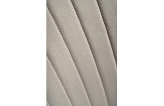 Стул мягкий Gabi, латте / черный с золотом