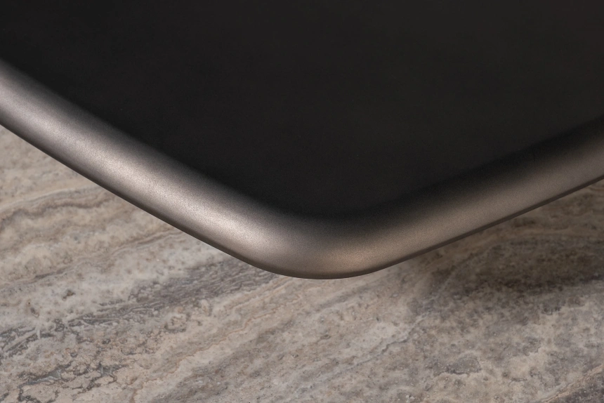 Журнальный стол 58DB-24079, 110x110x35, мрамор, бежевый мрамор / латунь