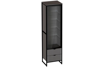 Модульная гостиная Нора 3, металл бруклин / графит