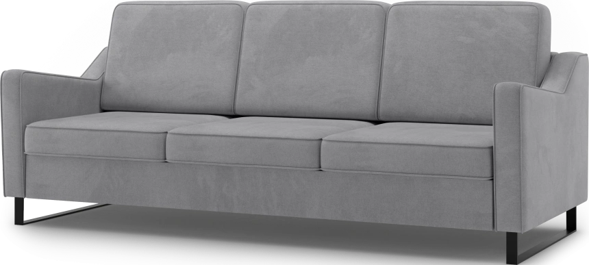 Диван прямой Даллас, модель 050, Alliance 994 (серый)