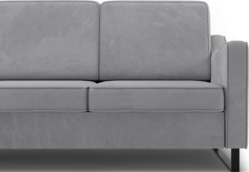 Диван прямой Даллас, модель 050, Alliance 994 (серый)