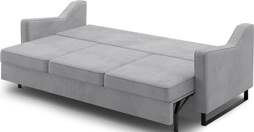 Диван прямой Даллас, модель 050, Alliance 994 (серый)