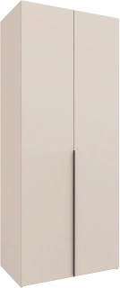 Шкаф двухдверный Лаура 6, распашной с ящиками, кашемир серый 