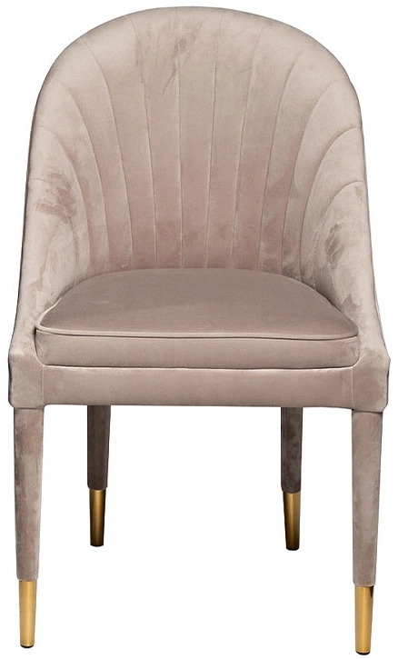 Стул 48MY-3607-1 PEG GO, мягкий, велюр, жемчужно-серый 