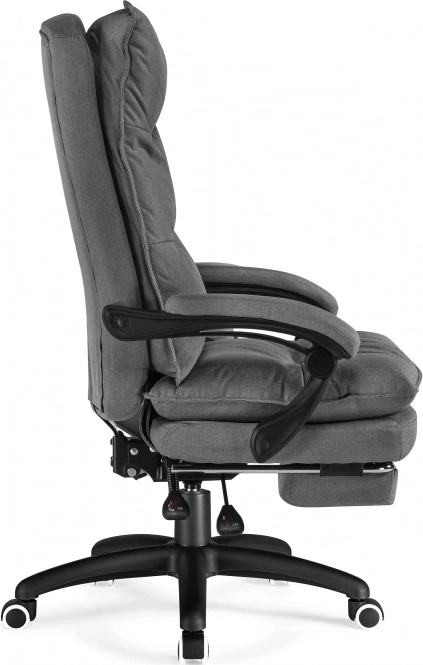 Компьютерное кресло Rapid, с подножкой для ног, серое