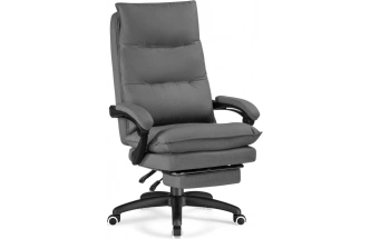 Компьютерное кресло Rapid, с подножкой для ног, серое