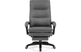 Компьютерное кресло Rapid, с подножкой для ног, серое