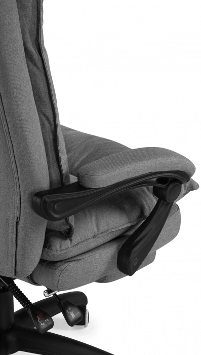 Компьютерное кресло Rapid, с подножкой для ног, серое