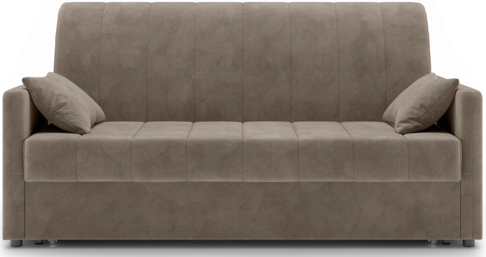 Диван прямой Хилтон 160, модель 139, Ultra Beige (бежевый) / венге