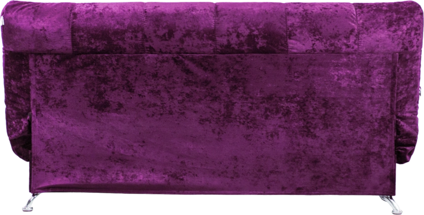 Диван прямой Финка Хром, Plush purple velvet