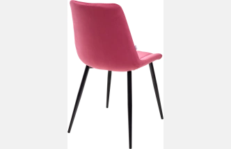 Стул Flip, мягкий, фуксия, велюр G108-43