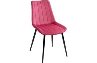 Стул Flip, мягкий, фуксия, велюр G108-43