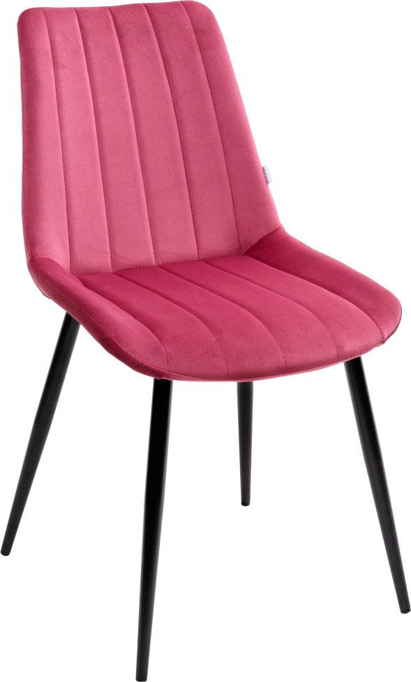 Стул Flip, мягкий, фуксия, велюр G108-43