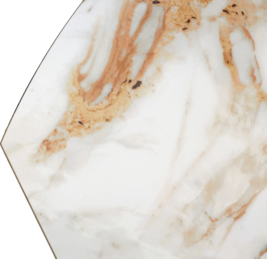 Кухонный стол раздвижной Teramo 135, Gloss Grand Jade Solid Ceramic, керамика, поворотн.механизм, Черный каркас