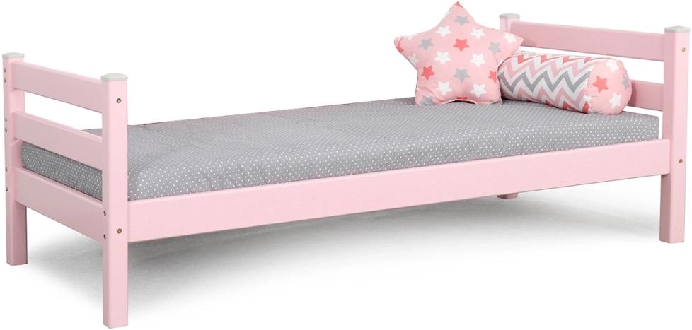 Кровать детская Соня-1, 80*190, розовый