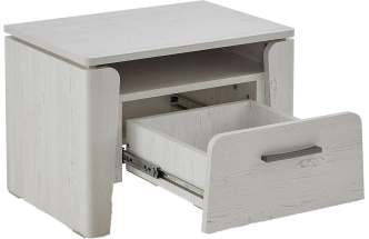 Тумба прикроватная Мальта, с ящиком, дуб винтерберг