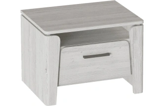 Тумба прикроватная Мальта, с ящиком, дуб винтерберг