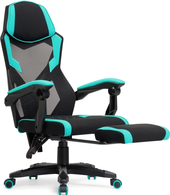 Компьютерное кресло Brun, tiffany / black