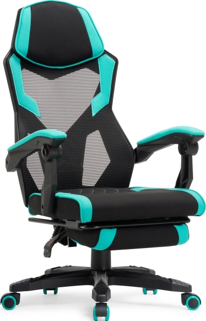 Компьютерное кресло Brun, tiffany / black