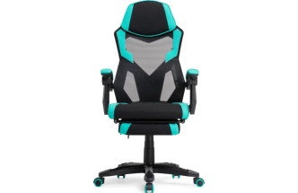 Компьютерное кресло Brun, tiffany / black