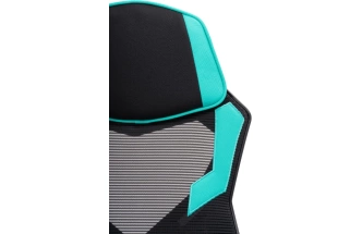 Компьютерное кресло Brun, tiffany / black