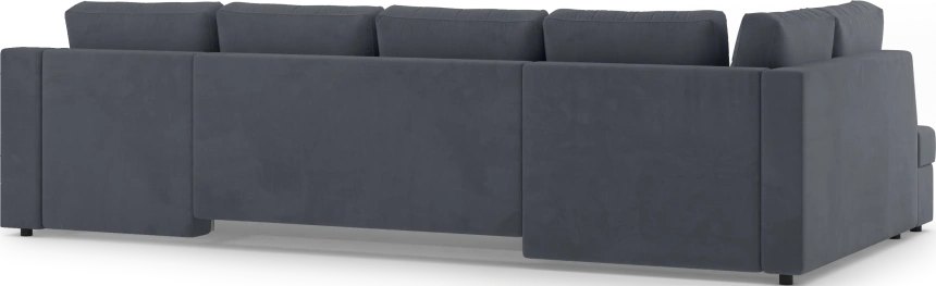 Диван П-образный Невада, модель 020, комплектация 5 левый, Omega 32 (темно-серый)