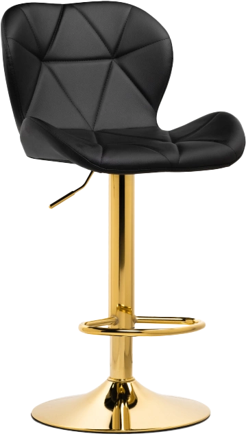 Барный стул Trio, black / gold