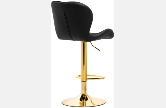 Барный стул Trio, black / gold