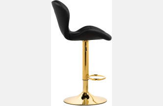 Барный стул Trio, black / gold